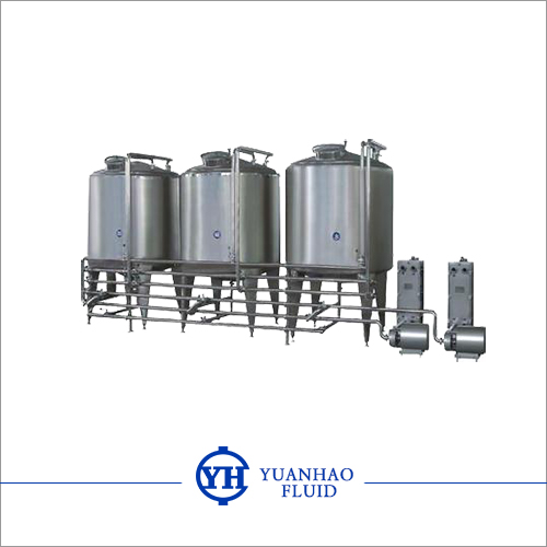 CIP cleaning system suitable for pharmaceutical industry